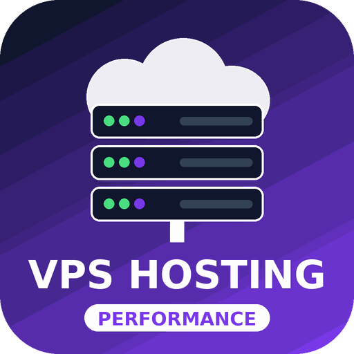 VPS Hosting server icon - Performance plans