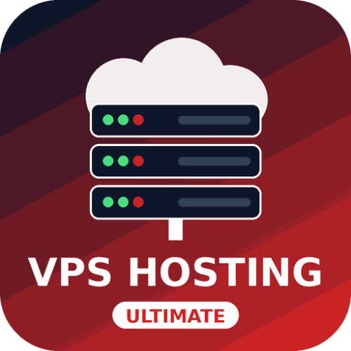 VPS Hosting server icon - Ultimate plans